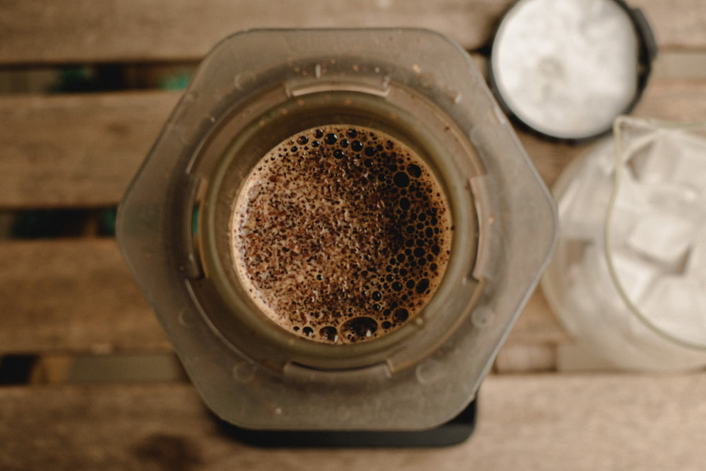 How to make the best ice filter coffee with Aeropress