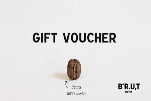 BRUT Coffee Online Gift Voucher