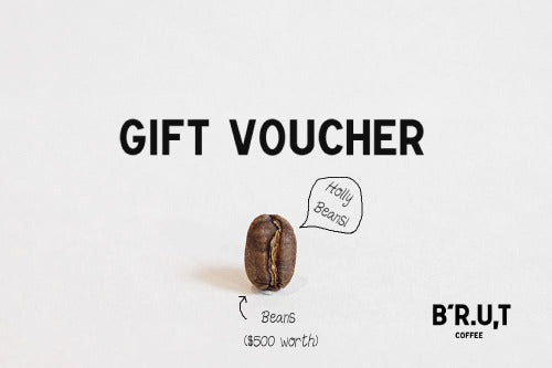 BRUT Coffee Online Gift Voucher